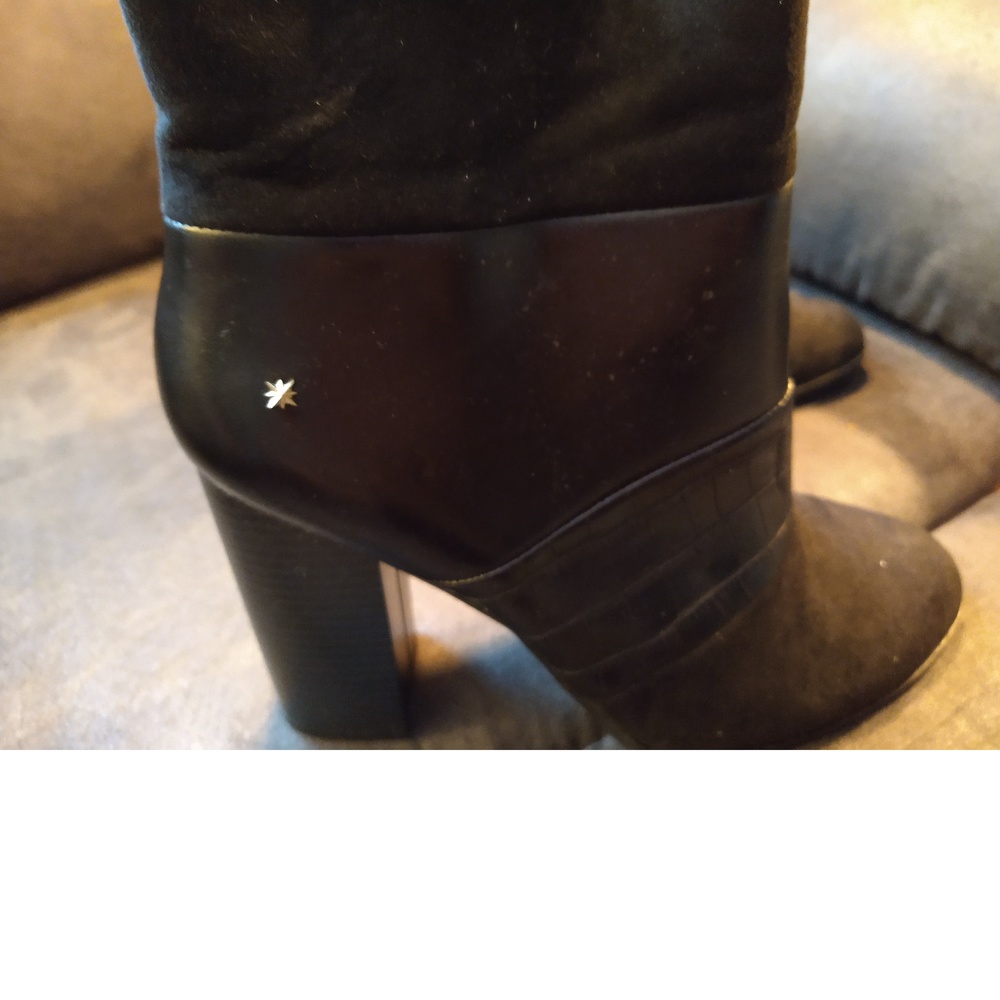 CALLISTA CALIFORNIA SHOES - BLACK STAR BOOTS - EXCELLENT CONDITION - SIZE 10 - Picture 2 of 11